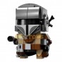 LEGO® Brick Headz Star Wars Mandalorianul și Baby Yoda 75317