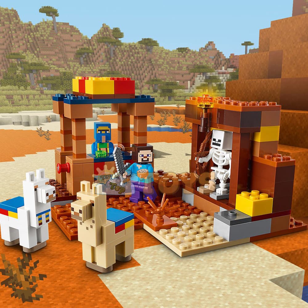 LEGO® Minecraft Taraba negustorului 21167 - 201 piese
