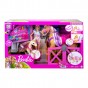 Set de joacă Barbie Scoala de echitație GXV77 Păpușă Barbie cu cai