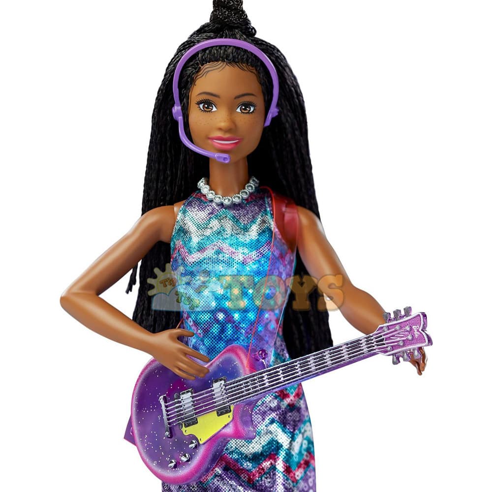 Set de joacă Barbie păpușă Brooklyn Karaoke Big City Big Dream GYJ24