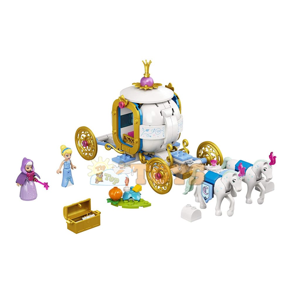 LEGO® Disney Princess Trăsura regală a Cenușăresei 43192 - 237 buc