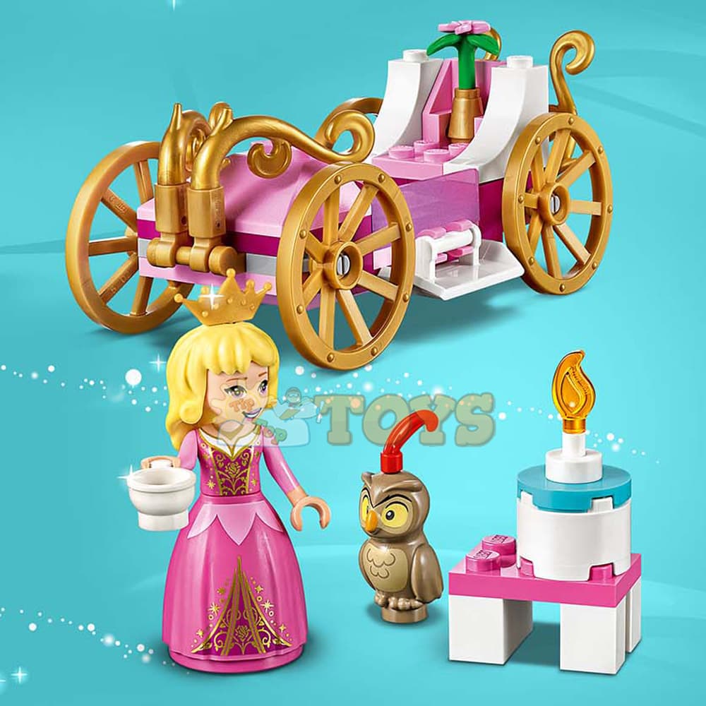 LEGO® Disney Princess Trăsura regală a Aurorei 43173 - 62 piese