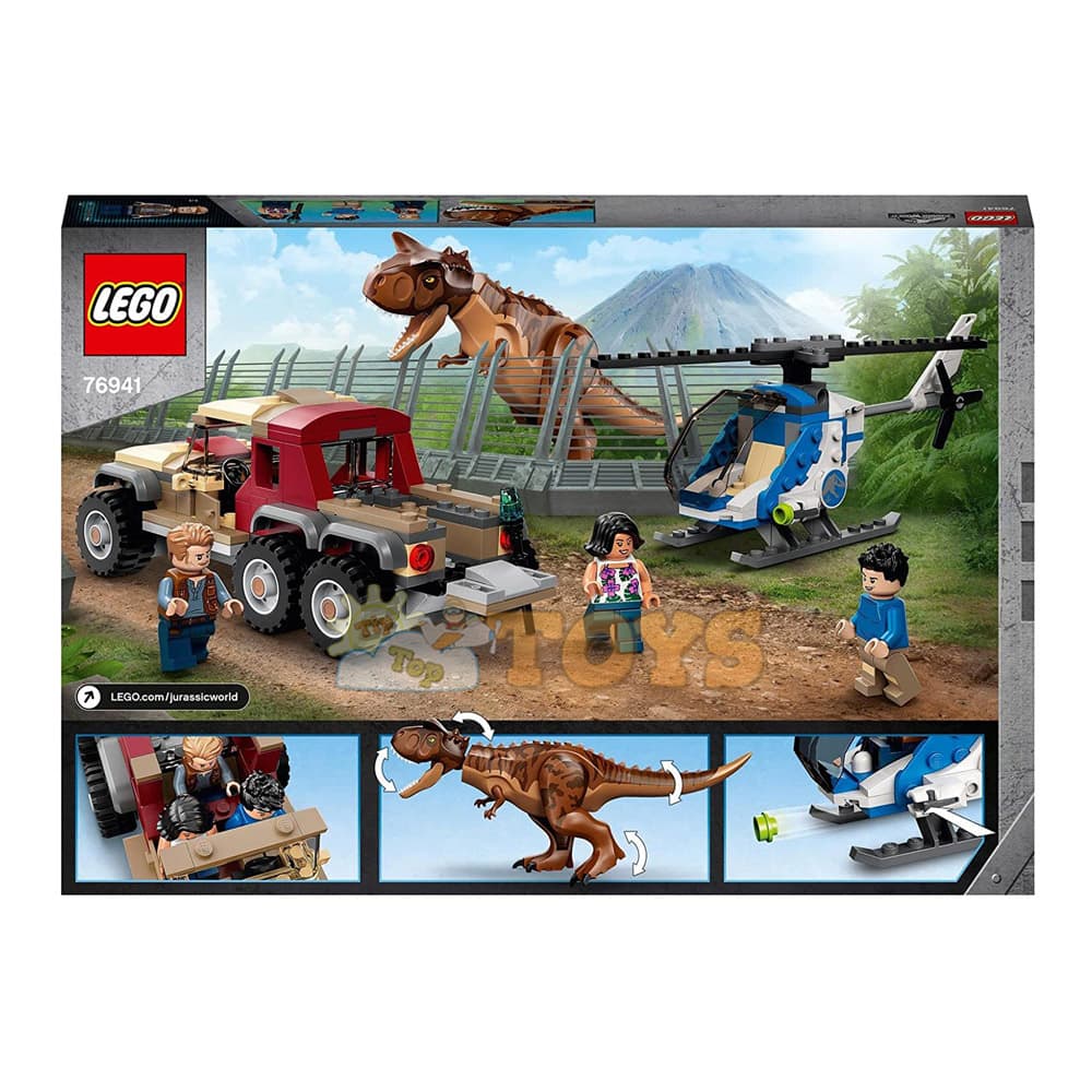 LEGO® Jurassic World Urmărirea Carnotaurusului 76941 - 240 piese