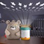 Fisher-Price Jucărie interactivă 3în1 Ursuleț cu lampă veghe GRR00