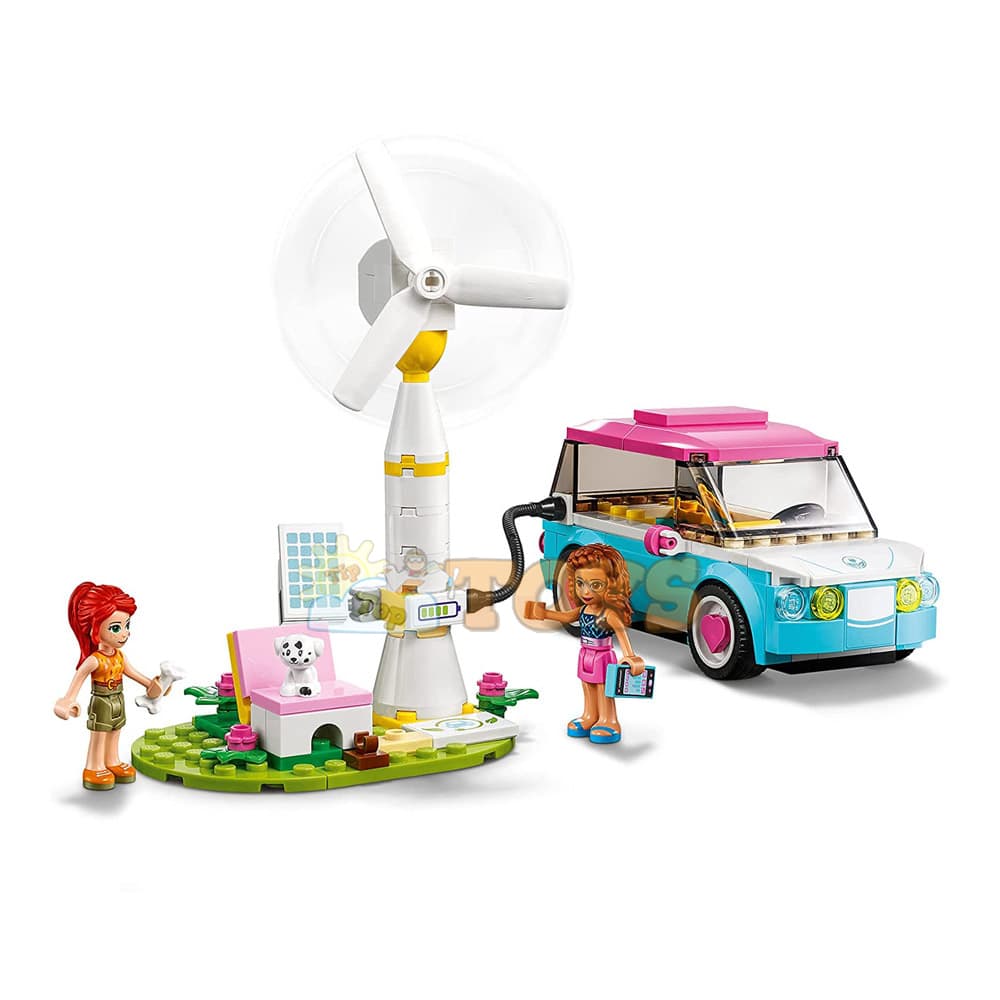 LEGO® Friends Mașina electrică a Oliviei 41443 - 183 piese