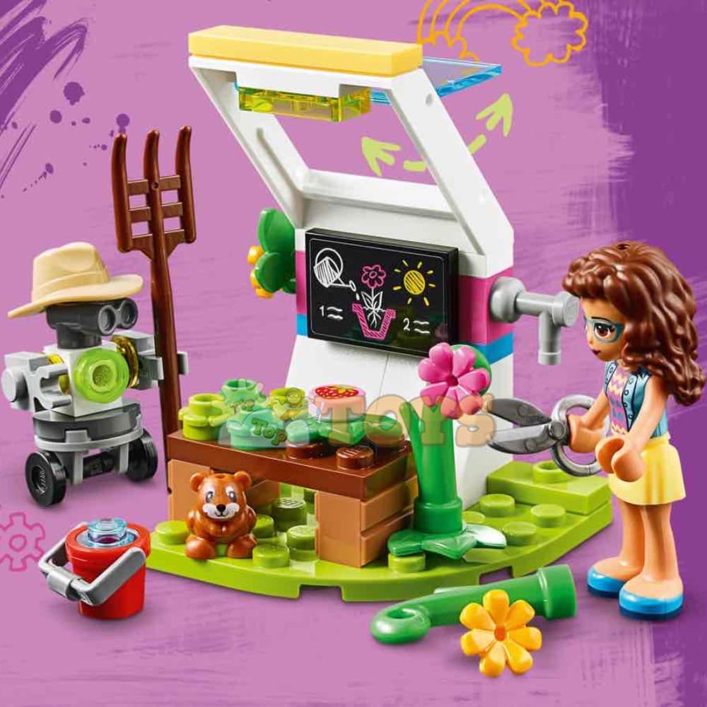 LEGO® Friends Grădina cu flori a Oliviei 41425 - 92 piese