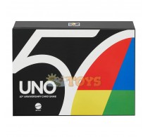 Mattel UNO Premium - Joc de cărți Aniversare 50 ani - GXJ94