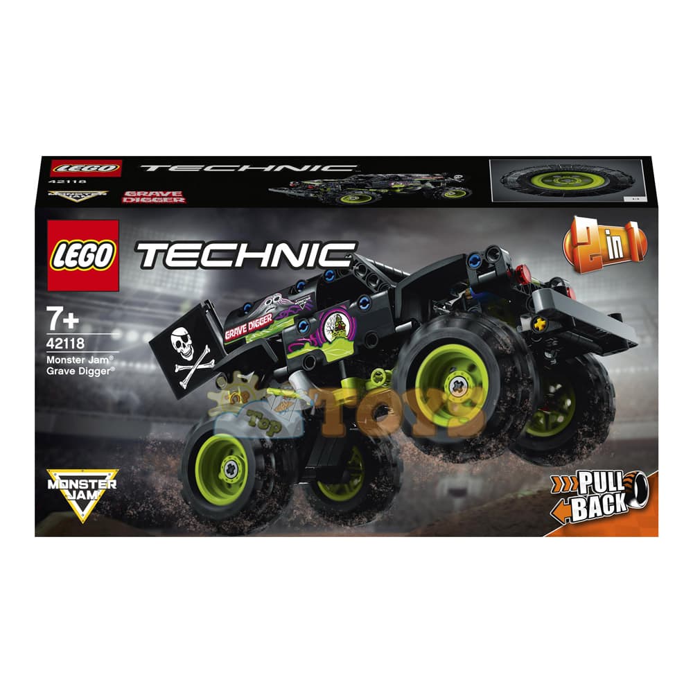 LEGO® Technic Monster Jam - Grave Digger 42118 - 212 piese