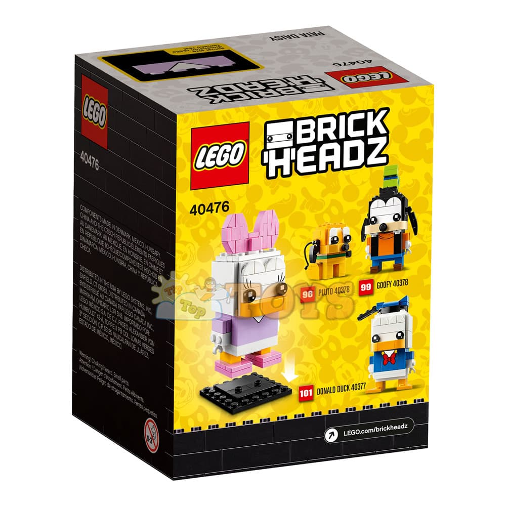 LEGO® Brick Headz Daisy Duck 40476 - 110 piese