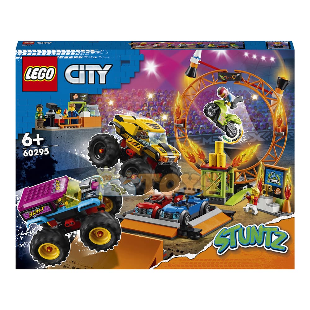 LEGO® City Arena de cascadorii 60295 - 668 piese