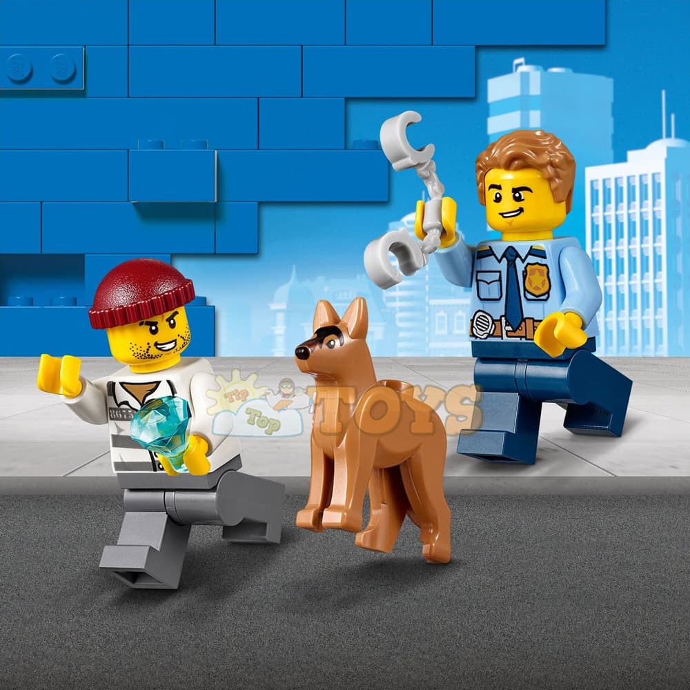 LEGO® City Unitate de poliție canină 60241 - 67 piese