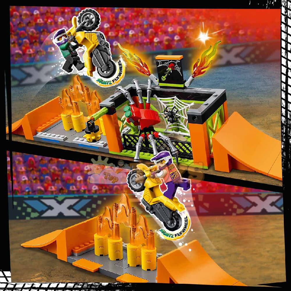 LEGO® City Stuntz Parcul de cascadorii 60293 - 170 piese