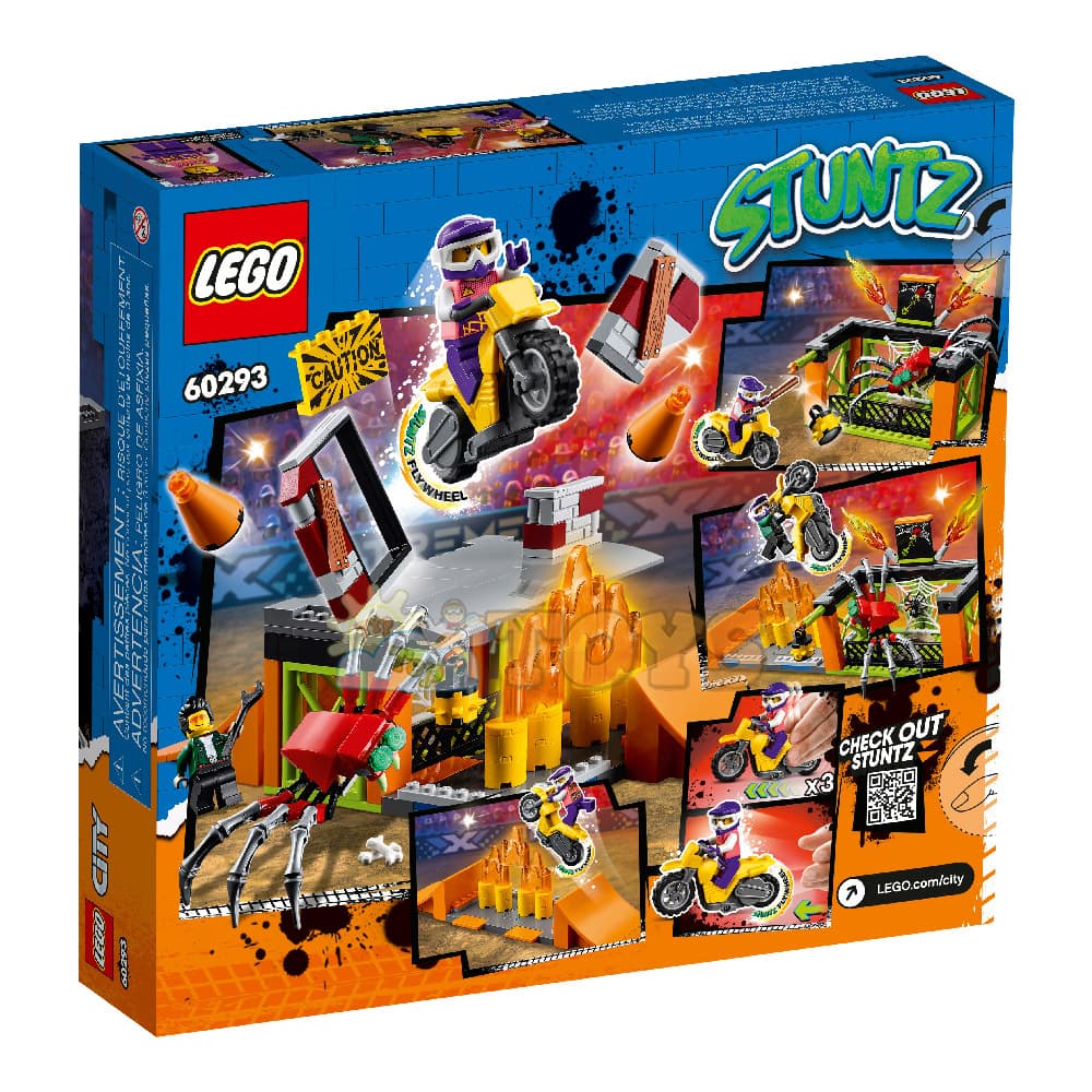 LEGO® City Stuntz Parcul de cascadorii 60293 - 170 piese