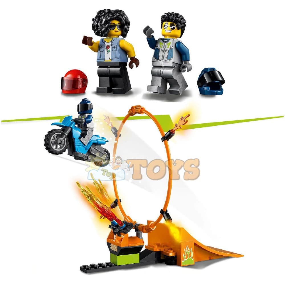 LEGO® City Stuntz Concursul de cascadorii 60299 - 73 piese
