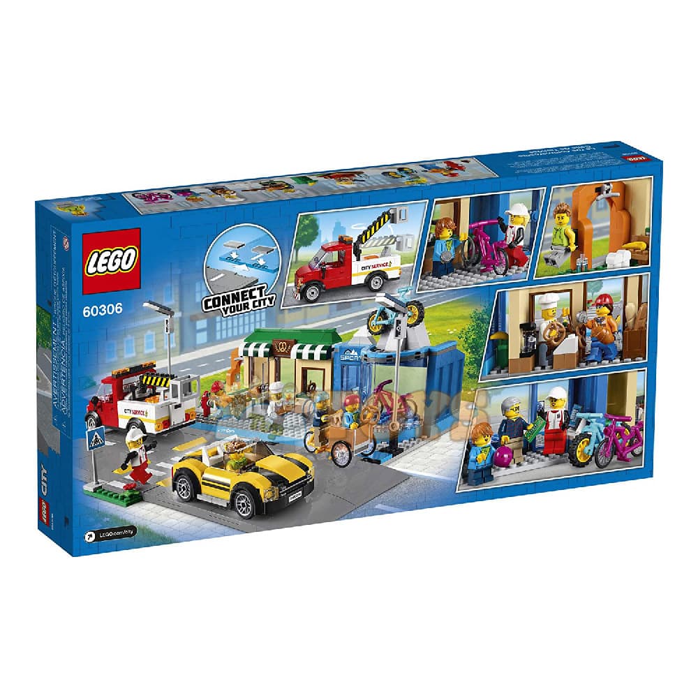 LEGO® City Strada magazinelor 60306 - 533 piese