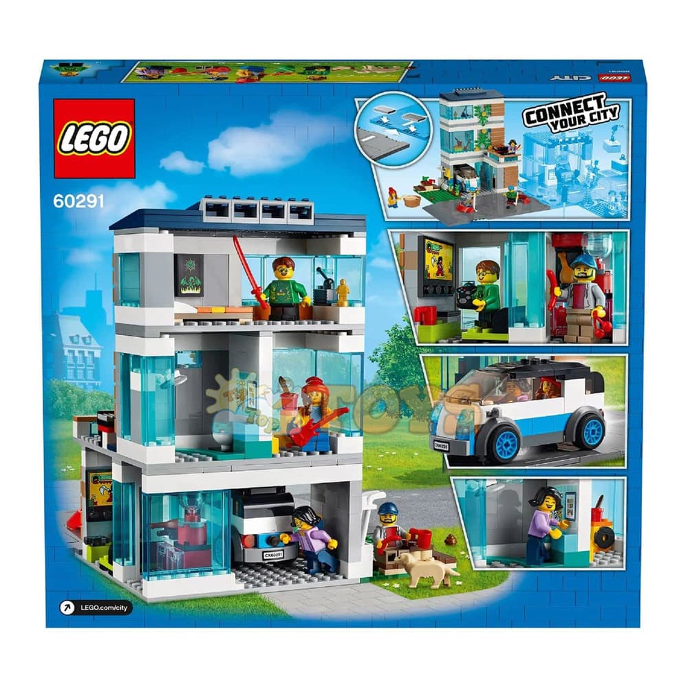 LEGO® City Casa familiei 60291 - 388 piese