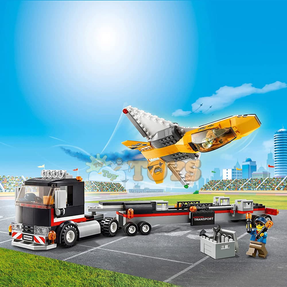 LEGO® City Transportor de avion 60289 - 281 piese