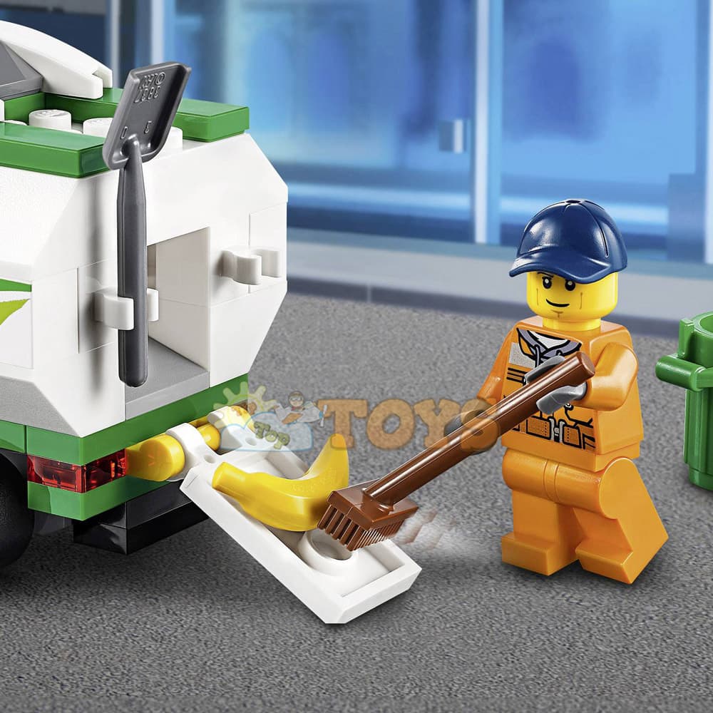 LEGO® City Mașină de măturat strada 60249 - 89 piese