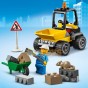 LEGO® City Mașină de reparat drumuri 60284 - 58 piese