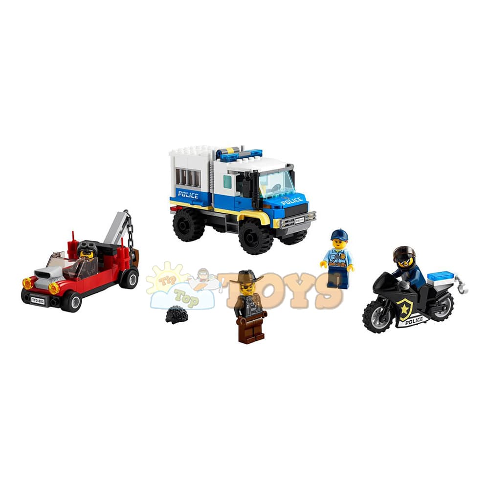 LEGO® City Transportor de prizonieri 60276 - 244 piese