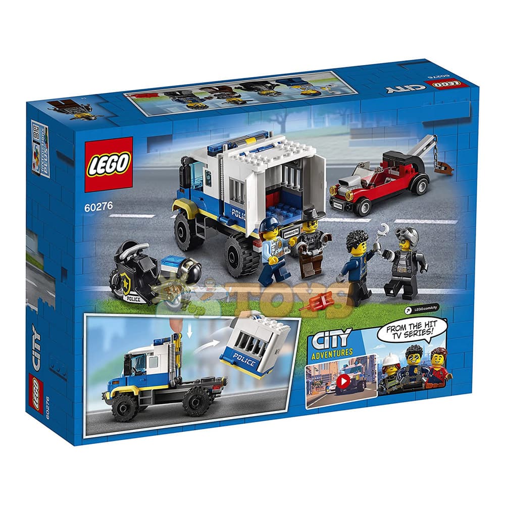 LEGO® City Transportor de prizonieri 60276 - 244 piese