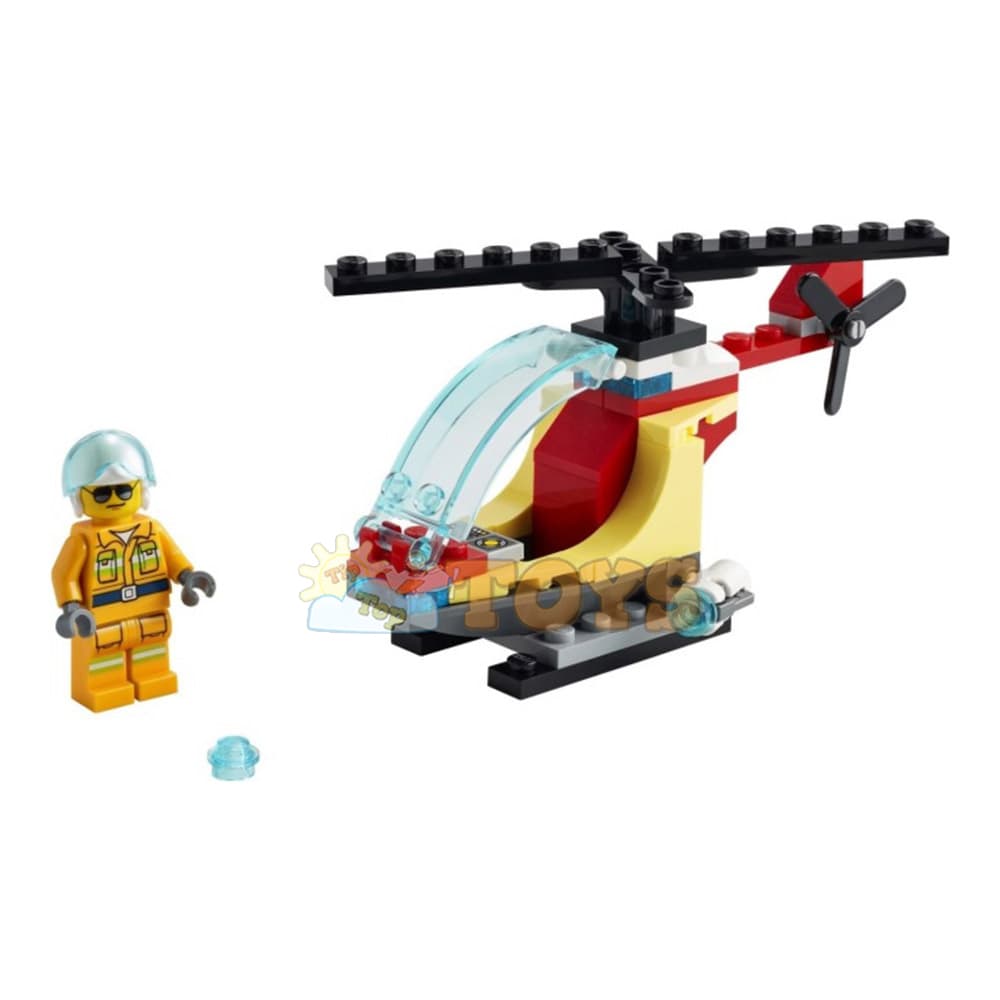 LEGO® City Elicopter de pompieri 30566 - 40 piese