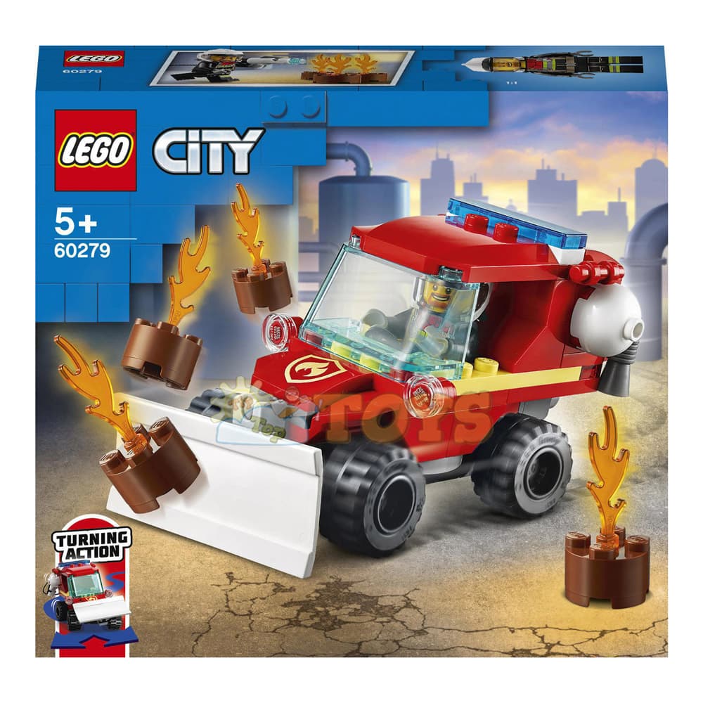 LEGO® City Camion de pompieri 60279 - 87 piese