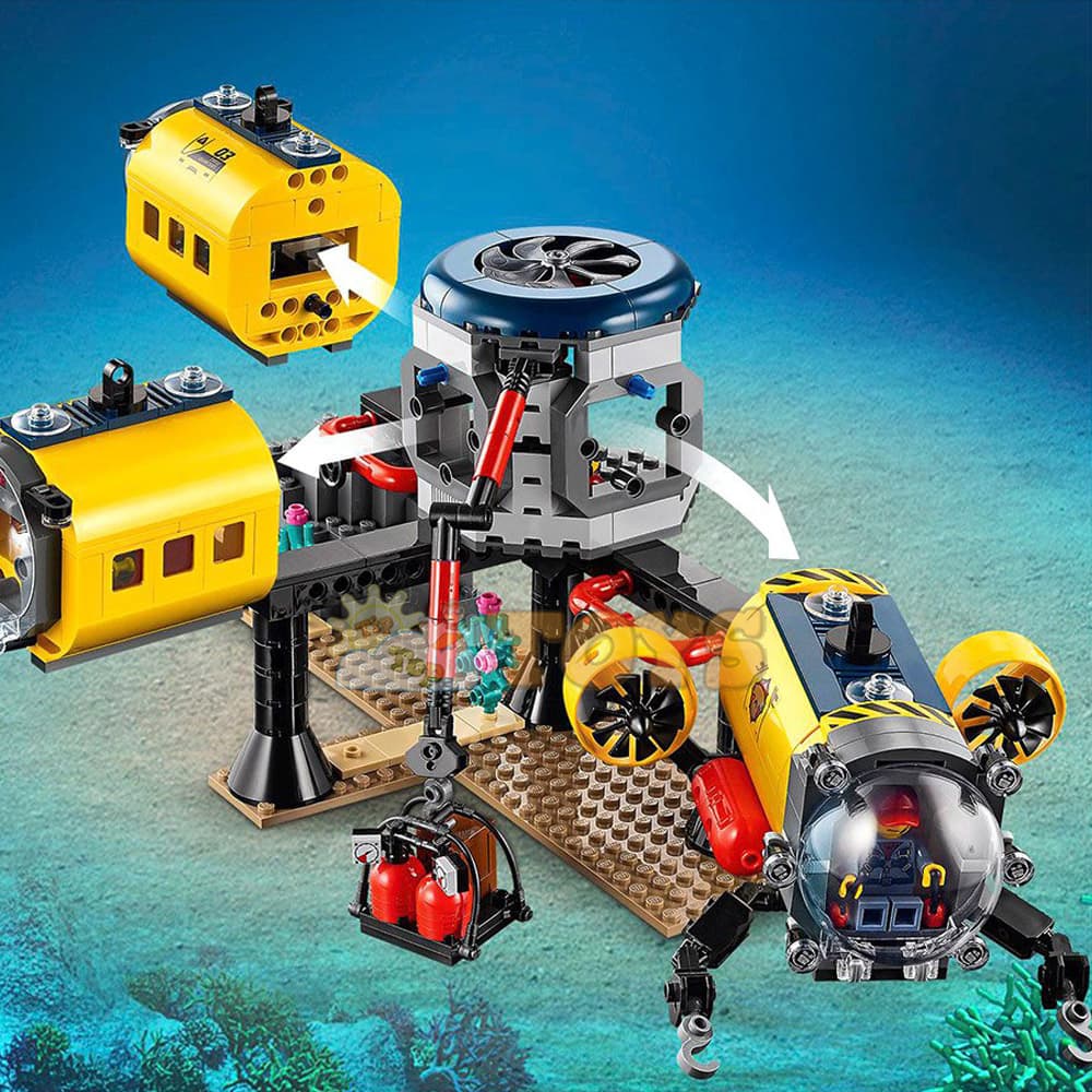 LEGO® City Baza de explorare a oceanului 60265 - 495 piese