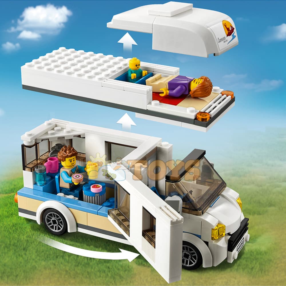 LEGO® City Rulota de vacanță 60283 - 190 piese