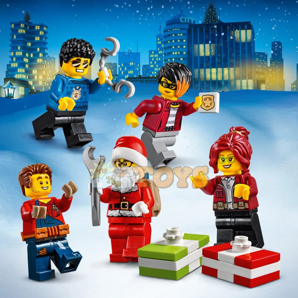 LEGO® City Calendar de Crăciun Advent 60268 - 342 piese