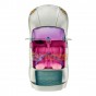 Barbie Mașină cabrio argintiu Extravagant cu accesorii HDJ47