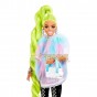 Barbie Set îmbrăcăminte Extravagant favorit mic cu vestă blană HDJ40