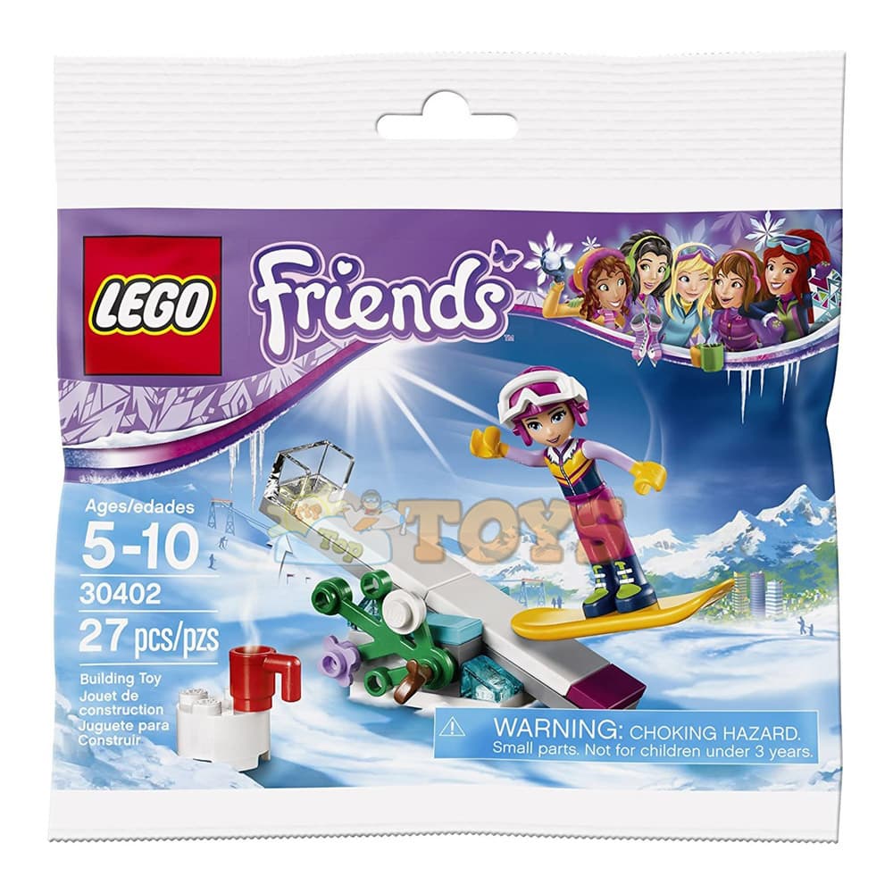 LEGO® Friends Snowboard Tricks 30402 - 27 piese