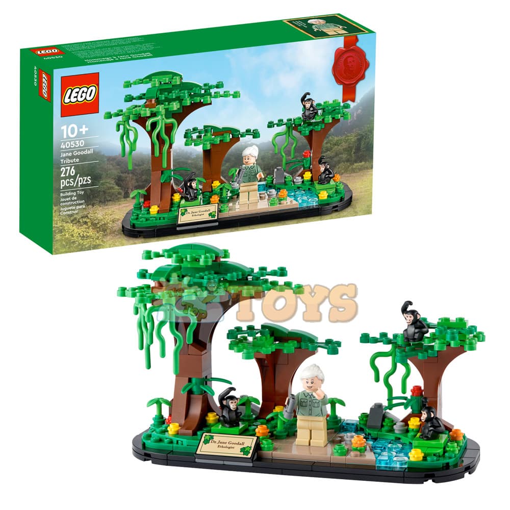 LEGO® Classic Omagiu Jane Goodall 40530 - 275 piese