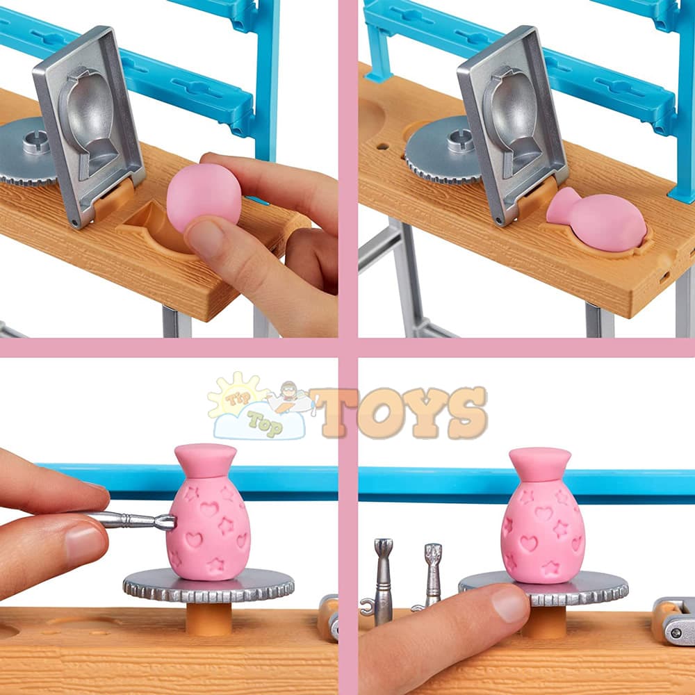 Set de joacă Barbie Relax and Create - Studio de artă HCM85 - Mattel