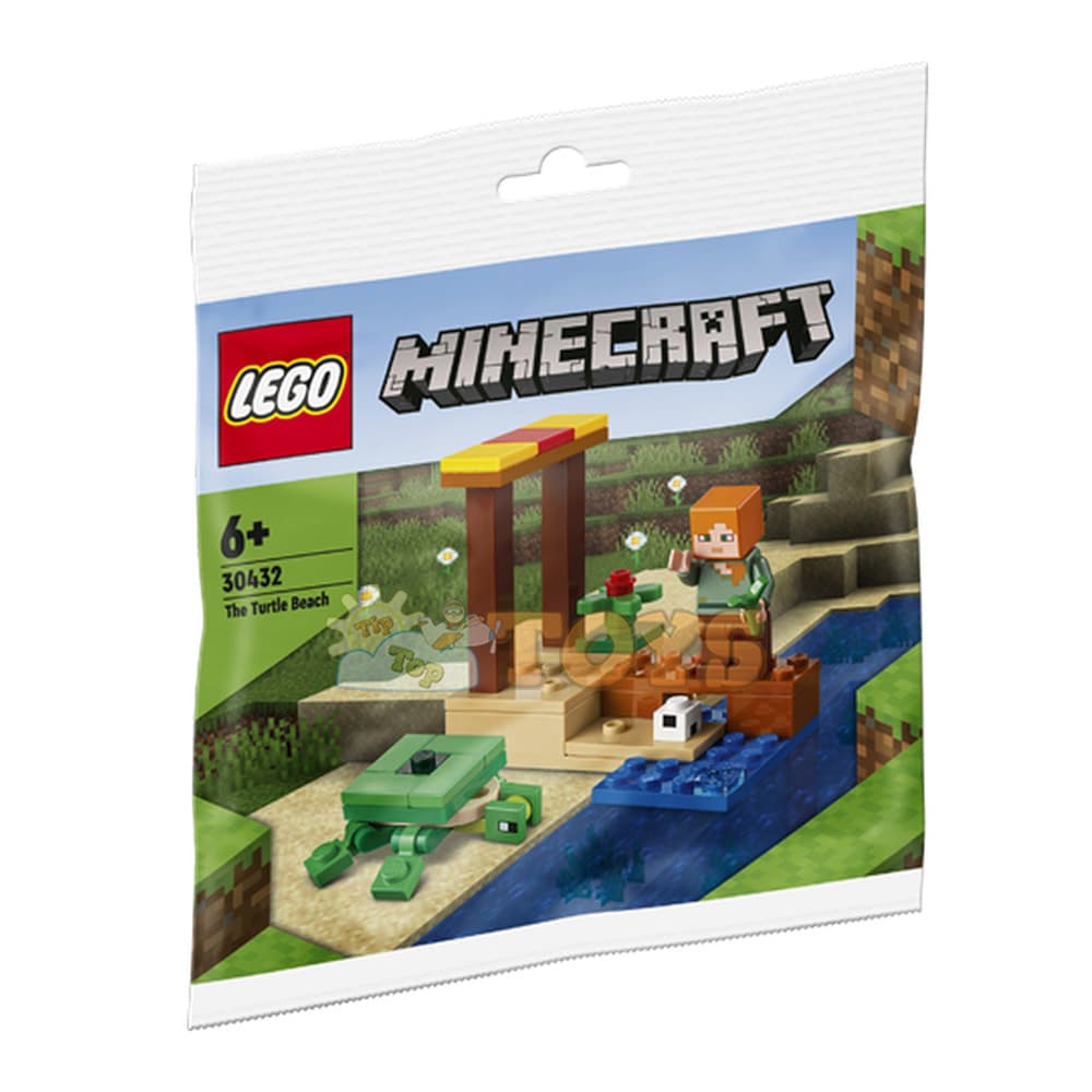 LEGO® Minecraft Plaja țestoasei 30432 - 46 piese