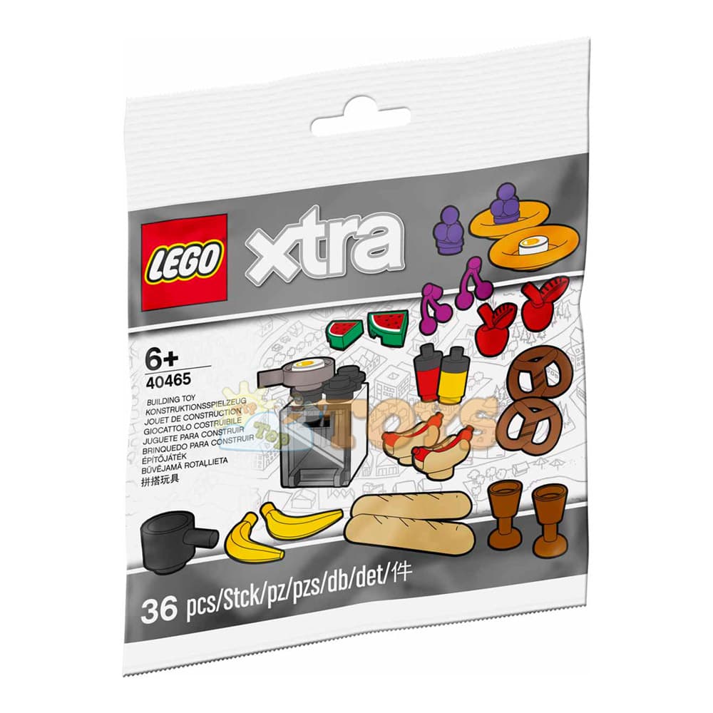 LEGO® xtra Accesorii cu mâncare 40465 - 36 piese