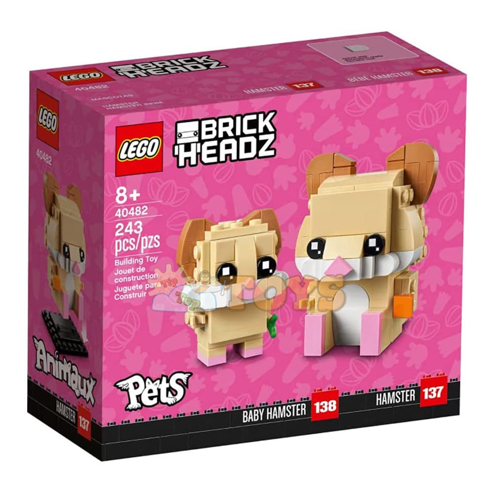 LEGO® Brick Headz Hamsteri 40482 - 243 piese