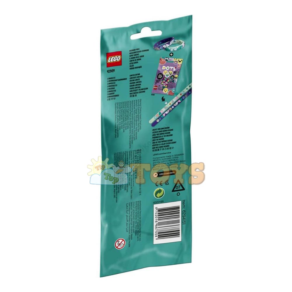 LEGO® DOTS Brățări cu sirene fantezii marine 41909 - 34 piese