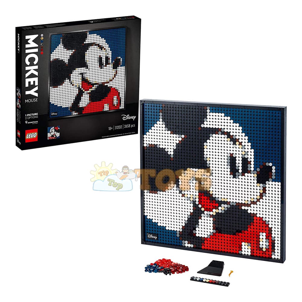 LEGO® ART Disney's Mickey Mouse 31202 - 2658 piese