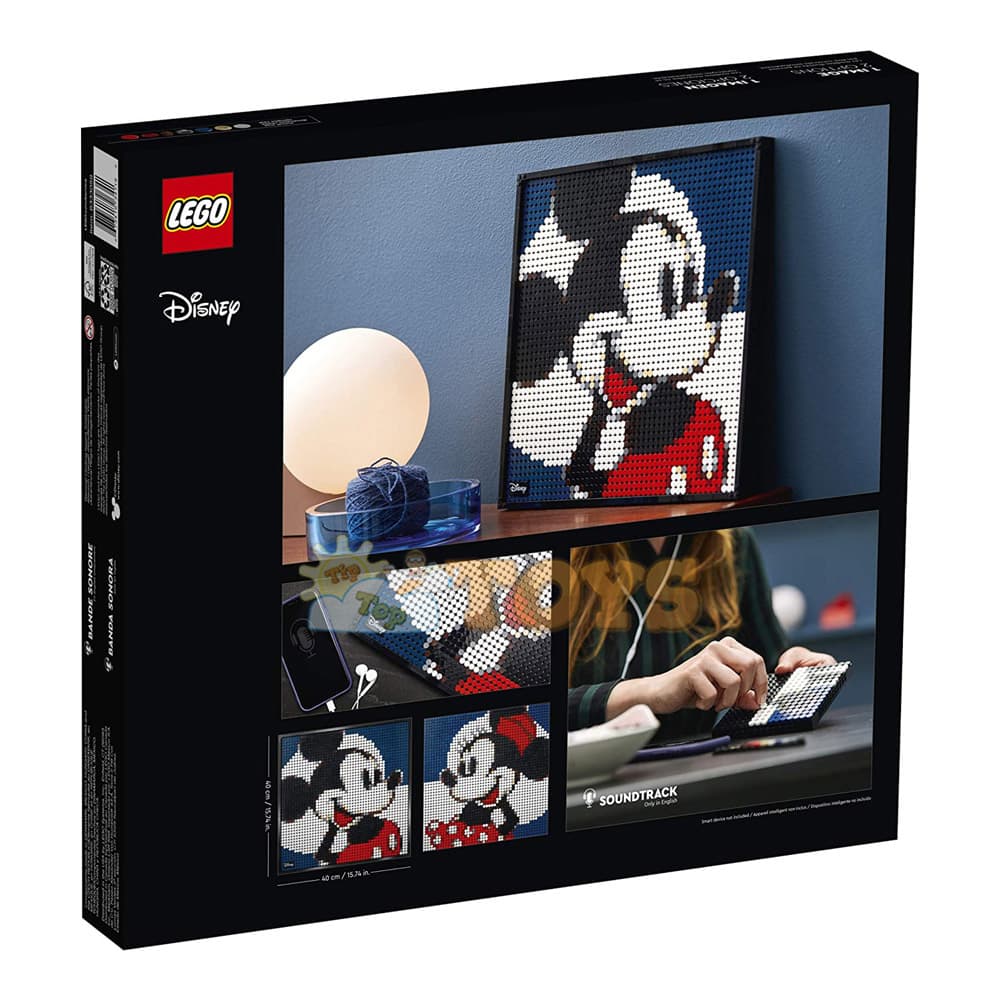 LEGO® ART Disney's Mickey Mouse 31202 - 2658 piese