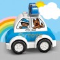 LEGO® DUPLO Elicopter de pompieri și mașină de poliție 10957