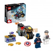 LEGO® Super Heroes Captain America versus Hydra 76189 - 49 piese