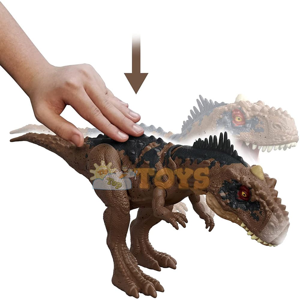 Figurină Jurassic World Dinozaur Roar Strikers Rajasaurus HDX35