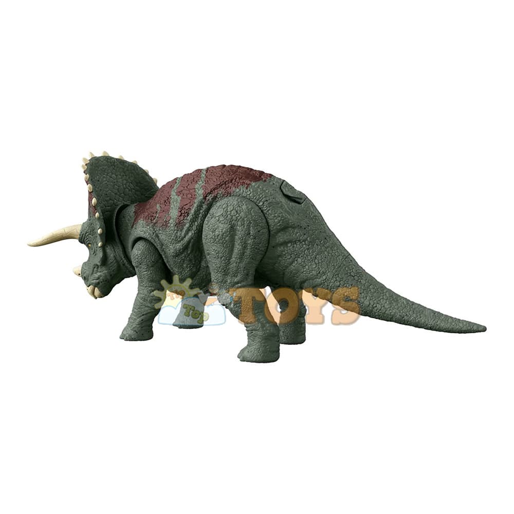 Figurină Jurassic World Dinozaur Roar Strikers Triceratops HDX34
