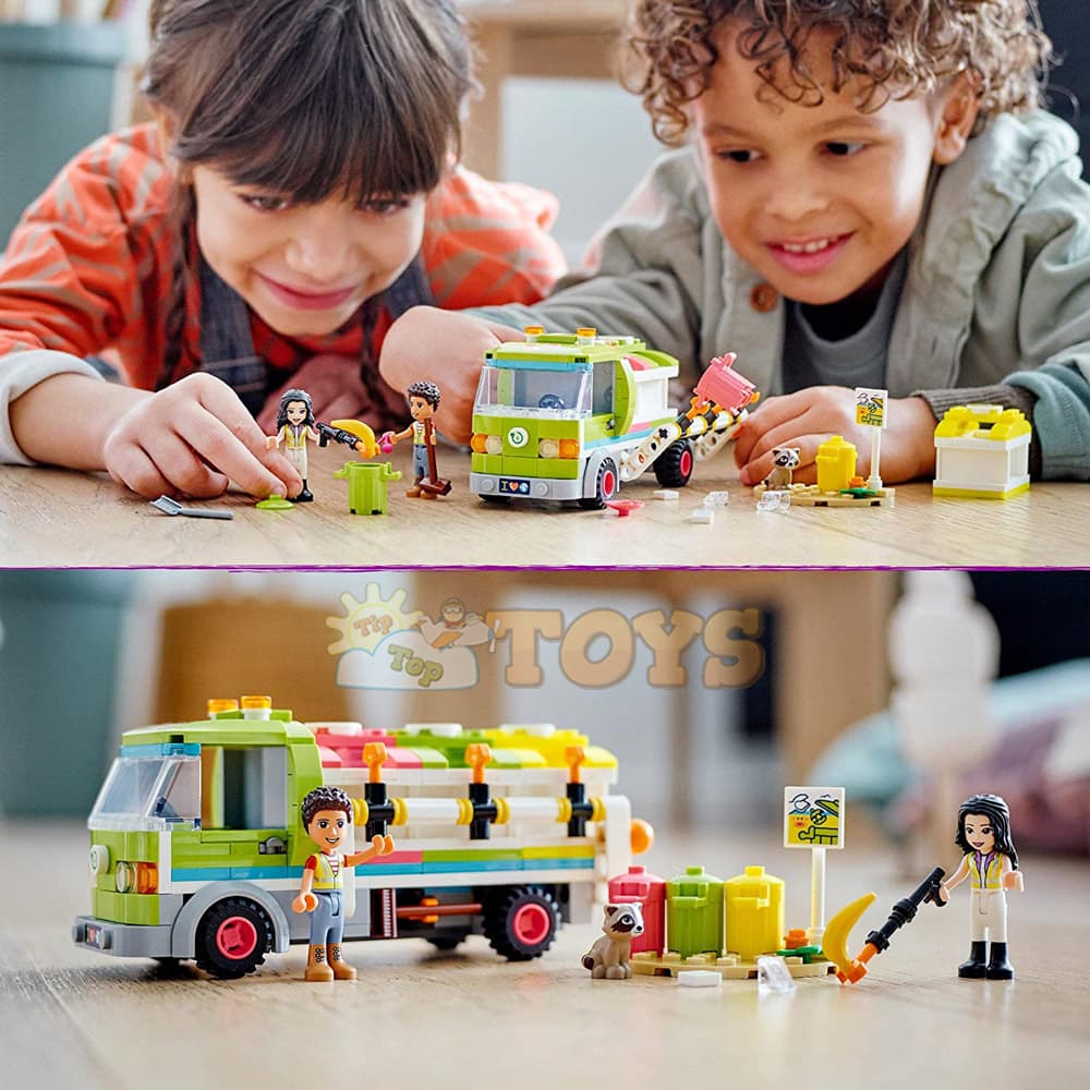 LEGO® Friends Camion de reciclat 41712 - 259 piese