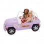 Set de joacă Barbie Barcă cu motor și mașină off-road 2 păpuși GXD66