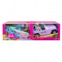 Set de joacă Barbie Barcă cu motor și mașină off-road 2 păpuși GXD66