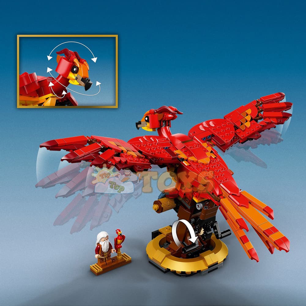 LEGO® Harry Potter Pasărea Phoenix 76394 - 597 piese