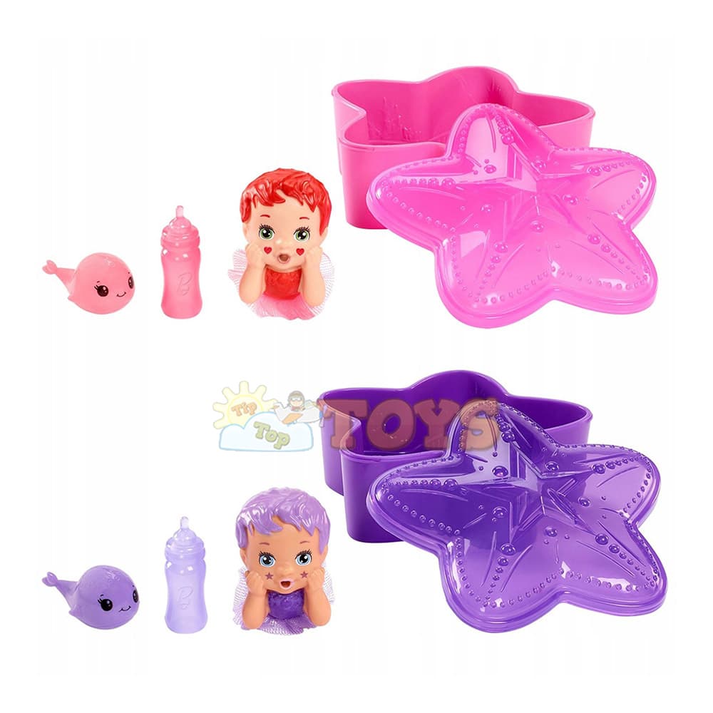 Păpușă Barbie Color Reveal surprise Mermaid Baby HCC97 - Mattel